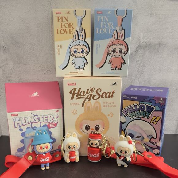Pop Mart Other - Labubu & Stitch Bundle- Gift Set- All Sealed Boxes-NEW